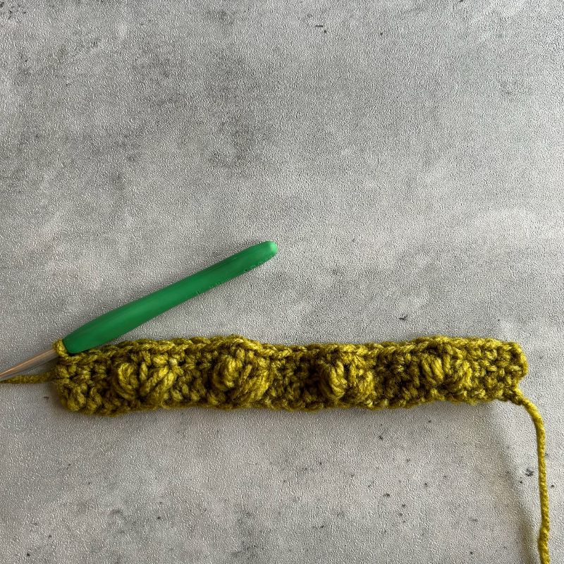 Scarf Ridges Blooming Ridges | Crochet Scarf Pattern with diagonal lines - CAAB Crochet